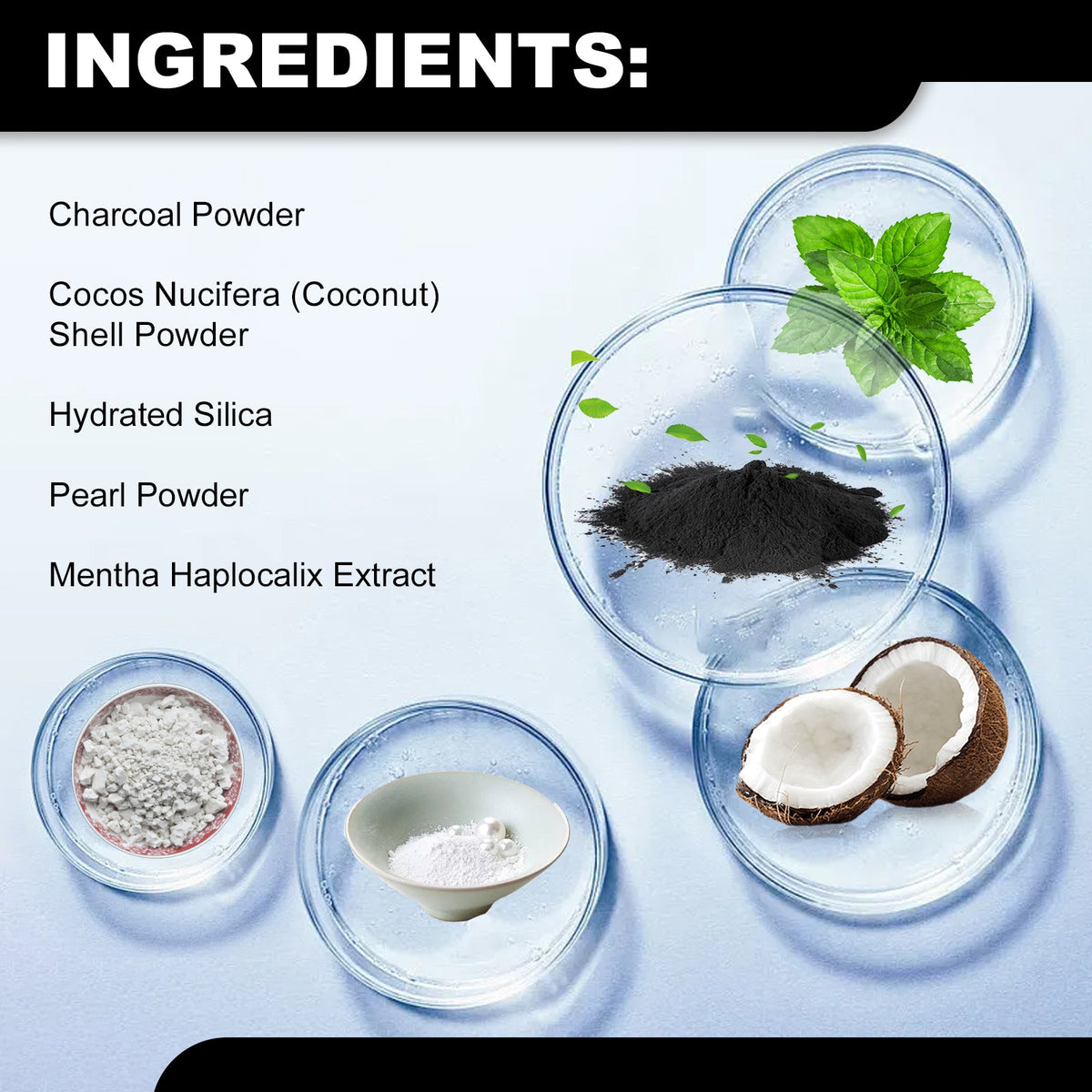 Teeth Whitening Powder for Stains, Tartar & Fresh Breath