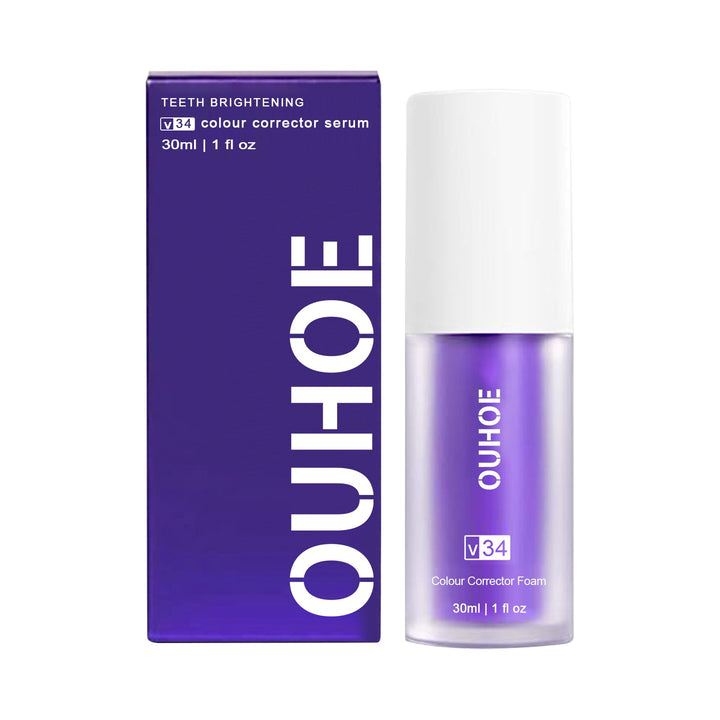Teeth Whitening Serum With Purple Color Corrector 30ml