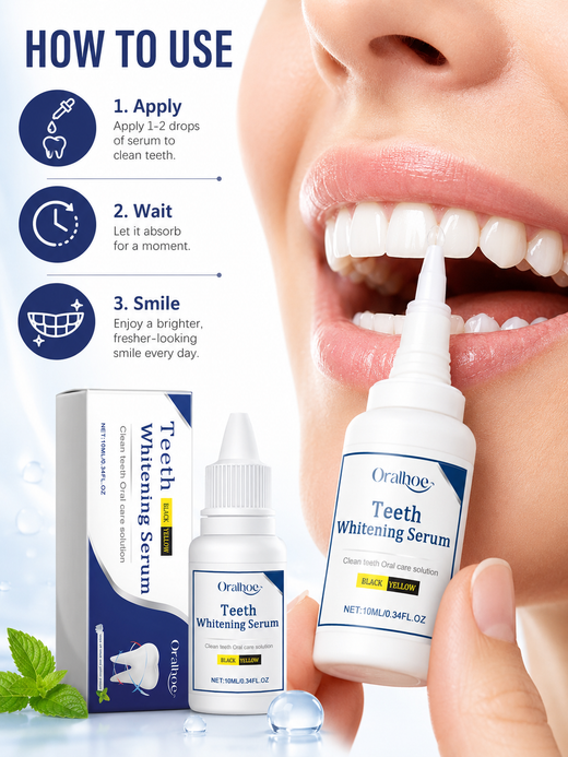 Teeth Whitening Serum — Visibly Whiter Teeth in Days