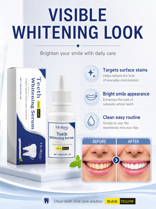 Teeth Whitening Serum — Visibly Whiter Teeth in Days