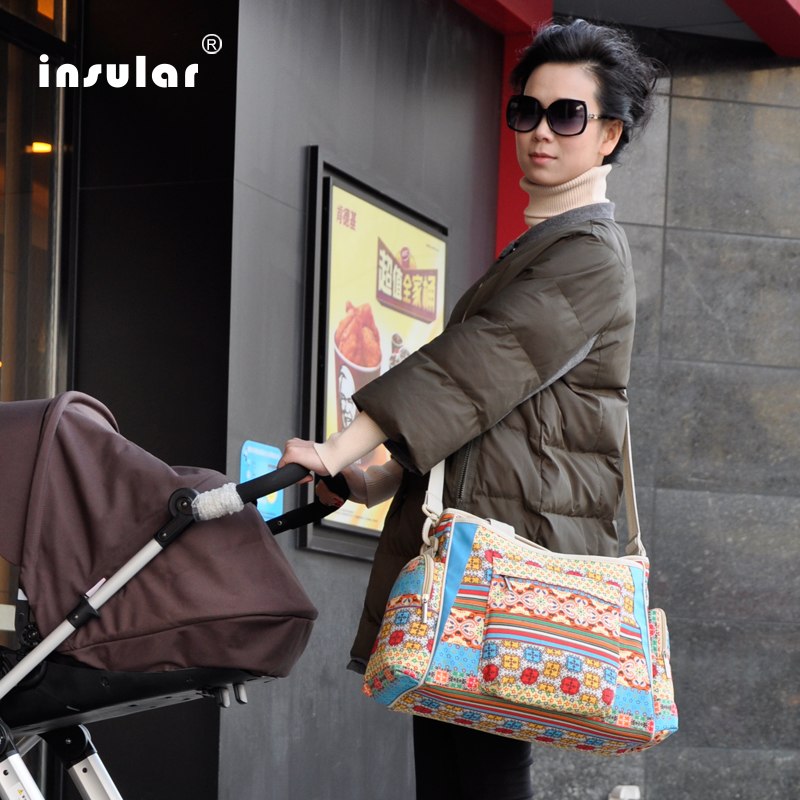 Diaper Tote Bag With Organized Changing Essentials