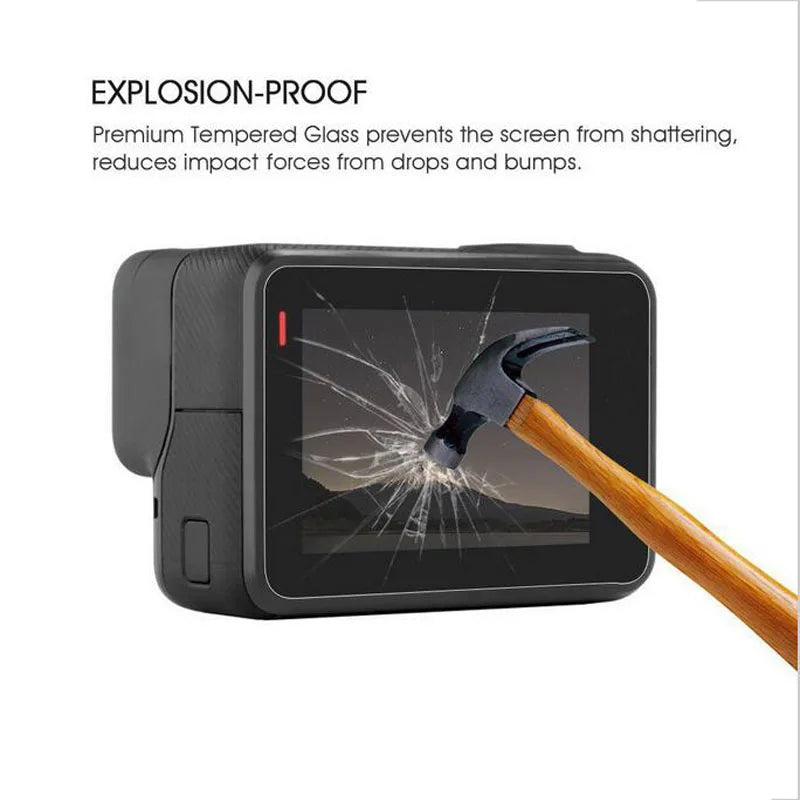 GoPro Hero 5 6 7 Tempered Glass Lens & Screen Protector