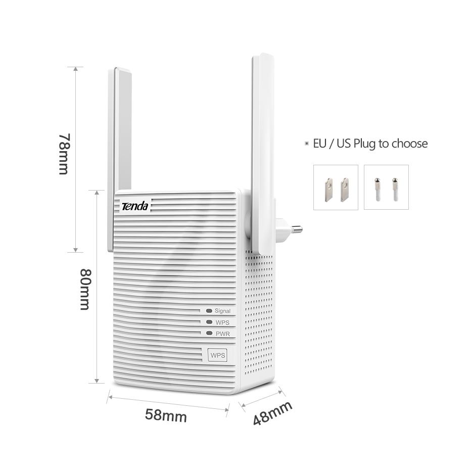 Wi-Fi Range Extender AC1200 Dual-Band with LAN Port