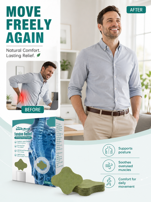Herbal Pain Relief Patches — Fast, Natural Joint & Tendon