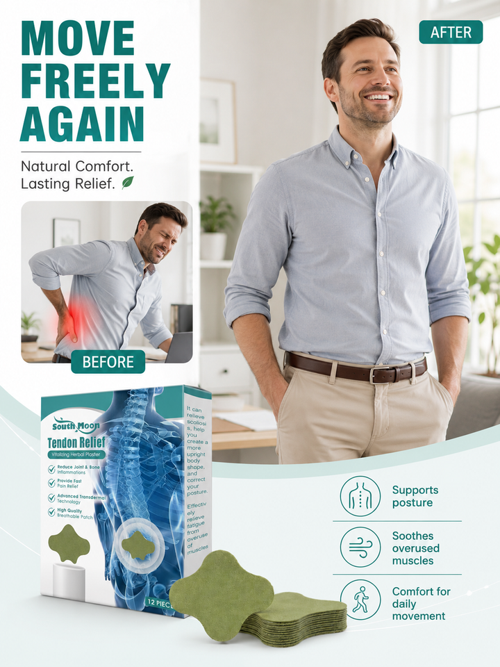 Herbal Pain Relief Patches — Fast, Natural Joint & Tendon