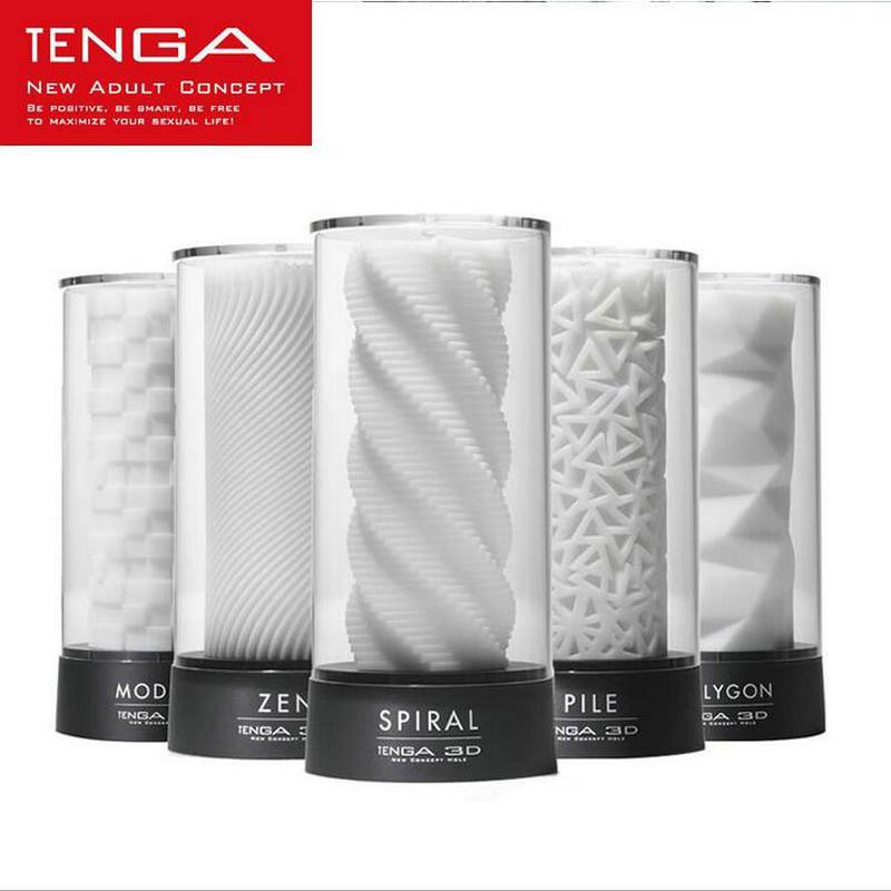 TENGA 3D Male Masturbator for Varied, Private Pleasure