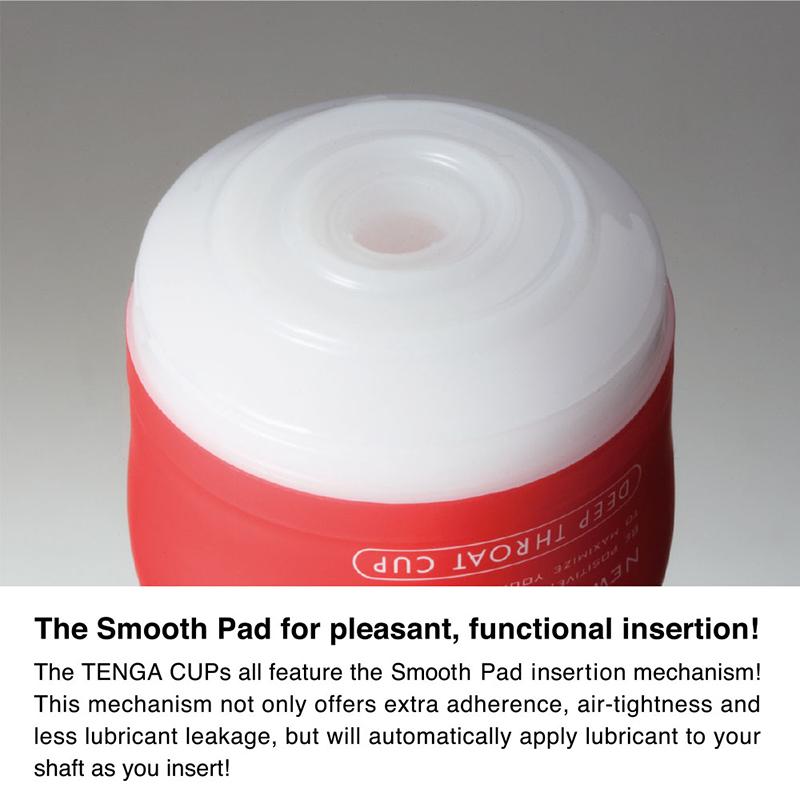 TENGA Silicone Masturbator Cup With Smooth Insertion