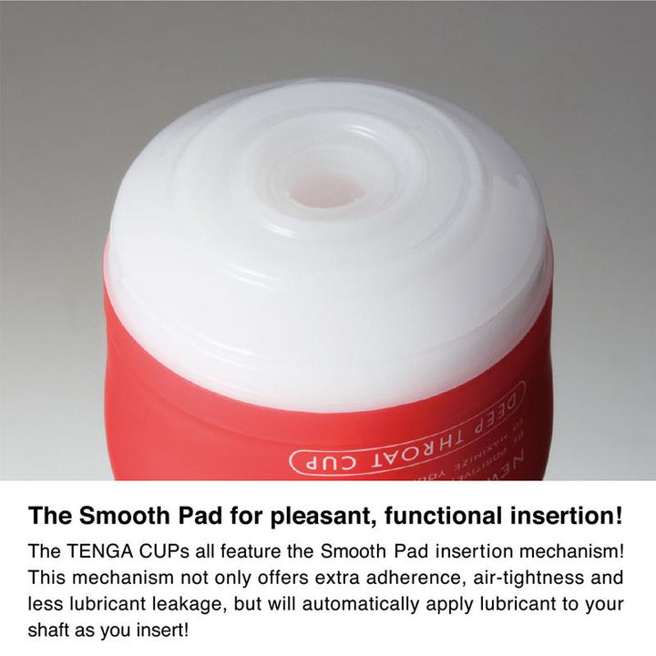 TENGA Silicone Masturbator Cup With Smooth Insertion