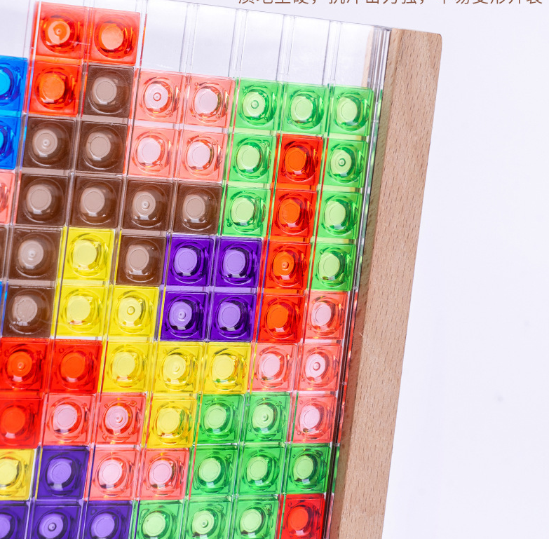 3D Tetris Building Blocks Puzzle for Spatial Skills