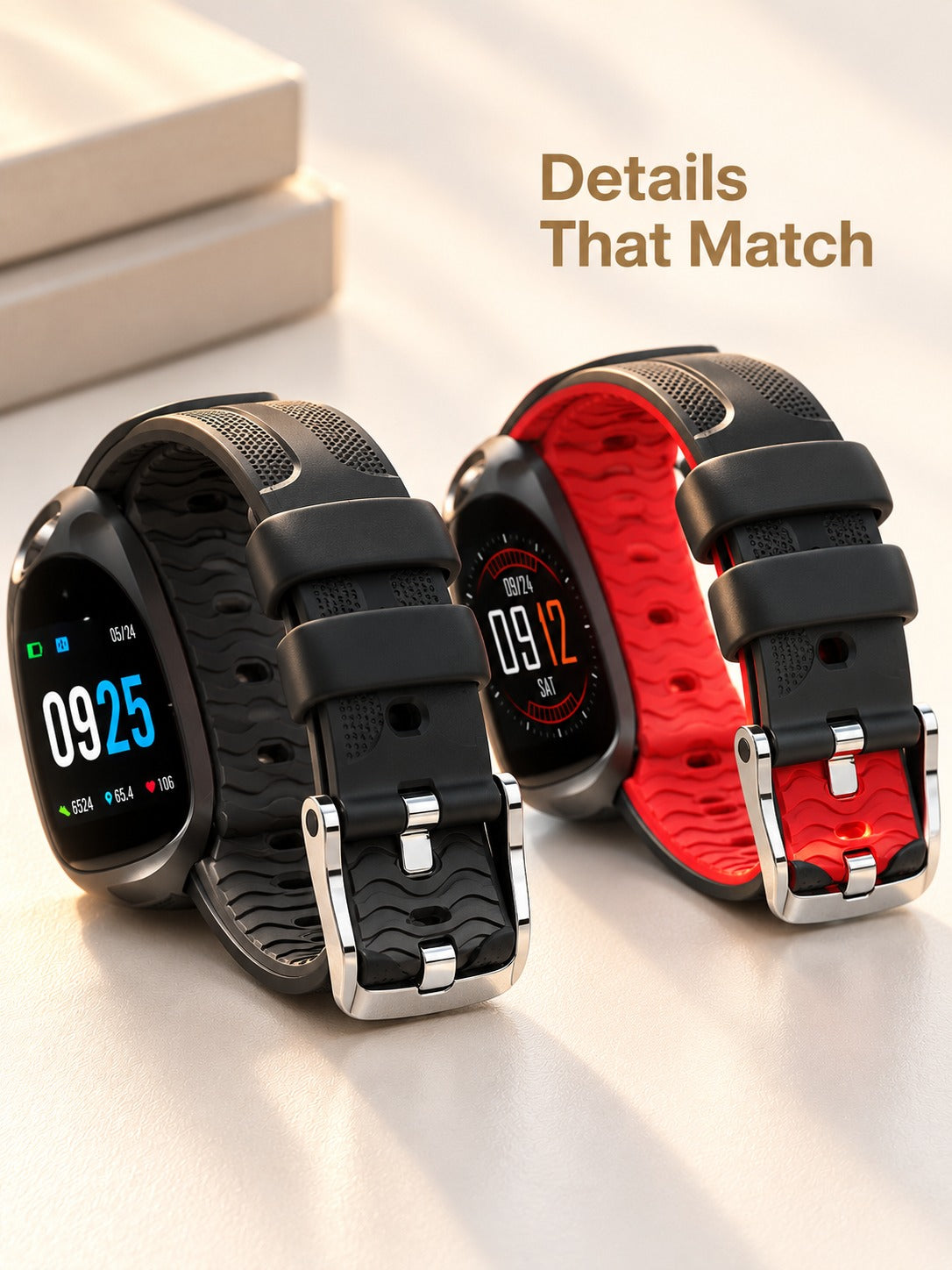 Fitness Tracker Watch with Heart Rate and Sleep Monitor