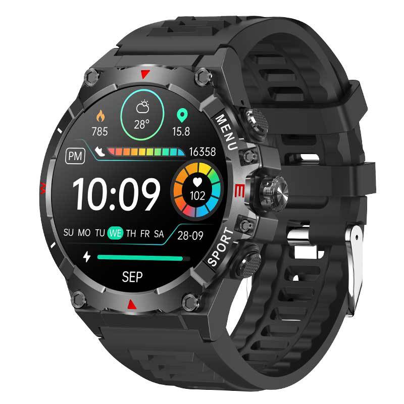 Rugged GPS Smart Watch with Compass, Altitude & Heart Rate