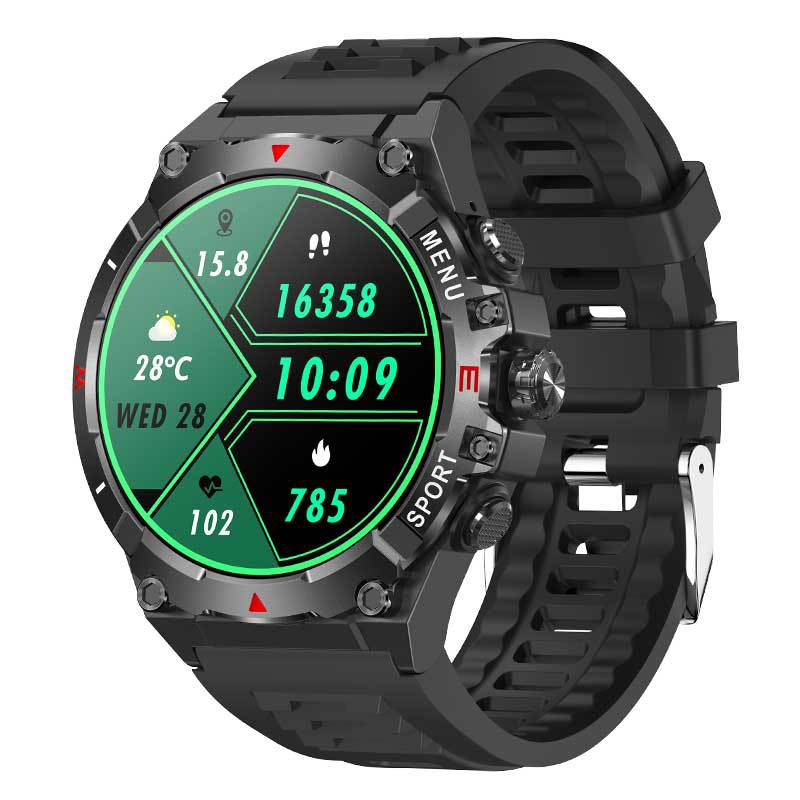 Rugged GPS Smart Watch with Compass, Altitude & Heart Rate