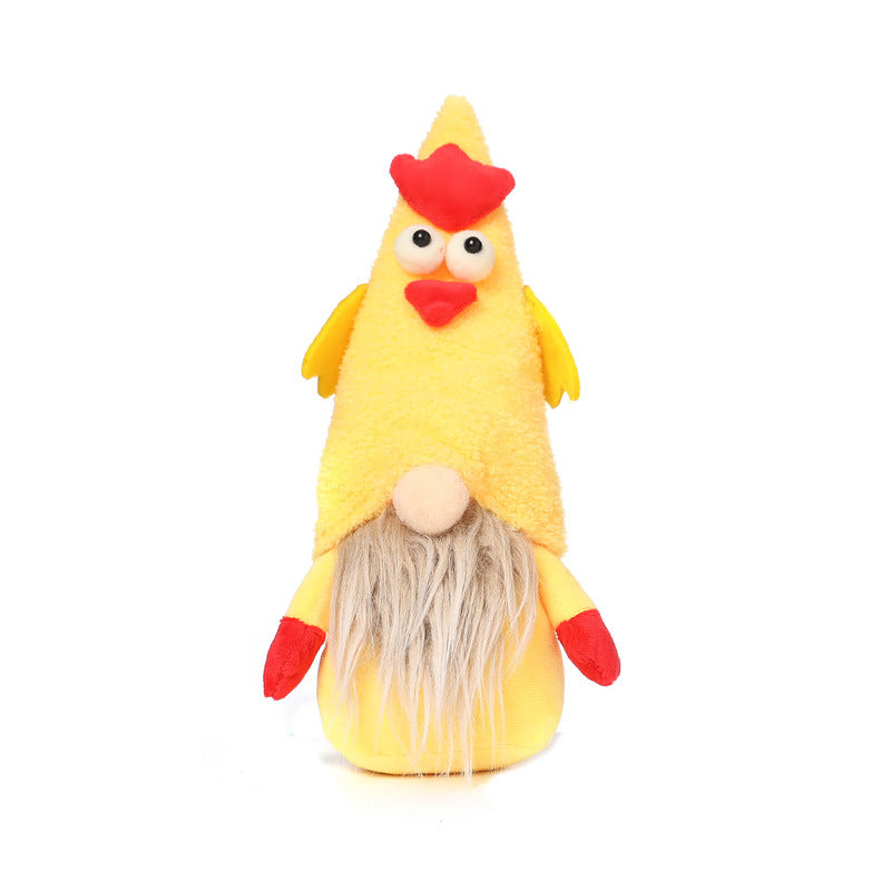 Thanksgiving Turkey Gnome Plush Pair for Festive Decor
