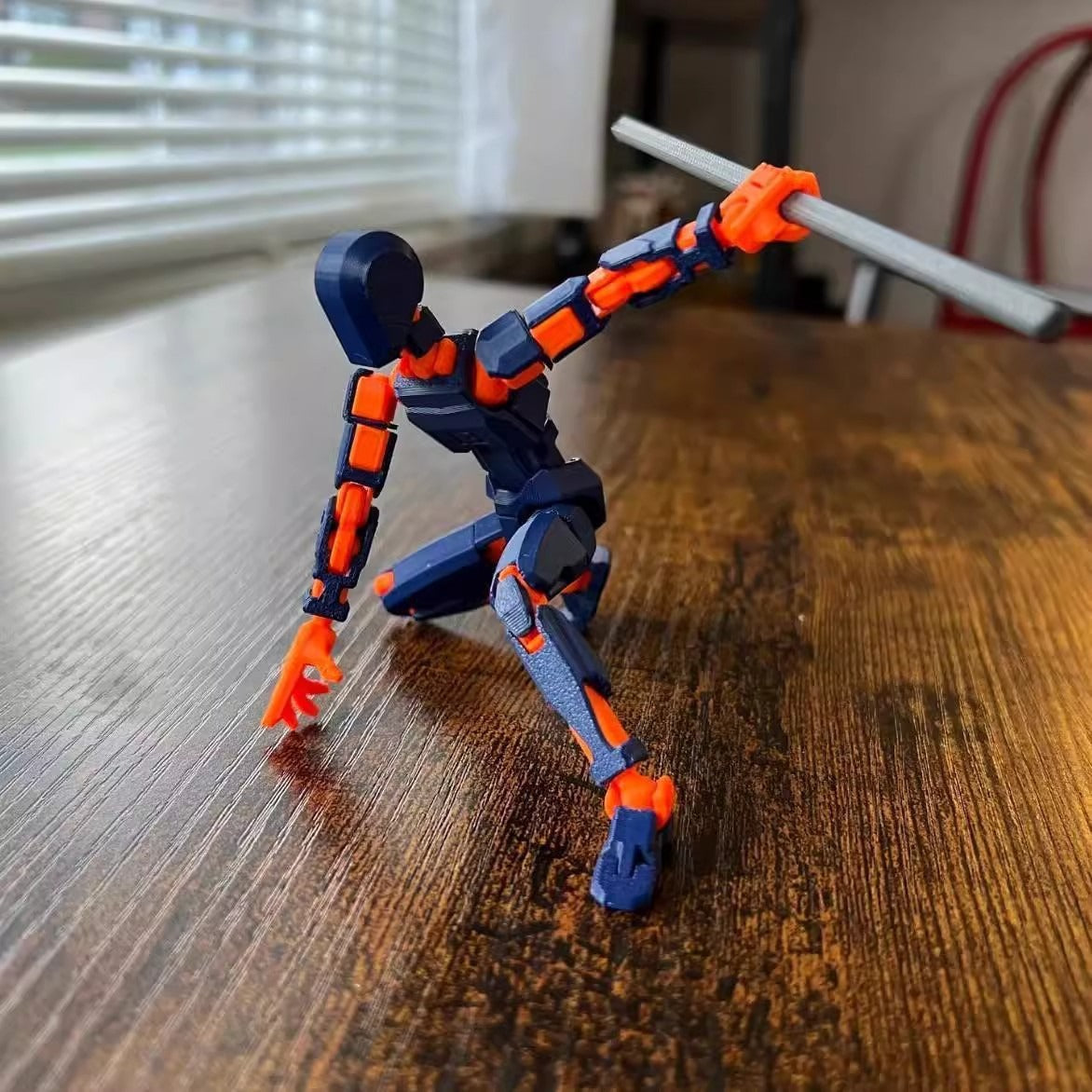 Poseable Action Figure, 13-Joint DIY Creative Toy Set