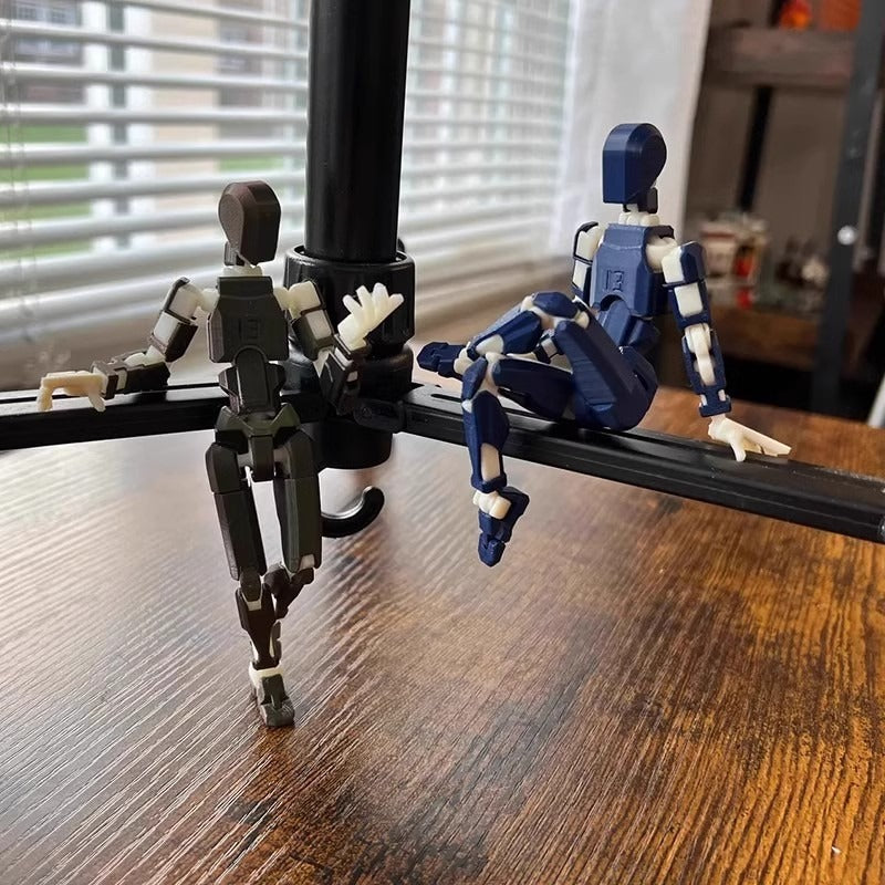 Poseable Action Figure, 13-Joint DIY Creative Toy Set