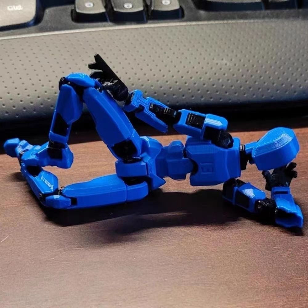 Poseable Action Figure, 13-Joint DIY Creative Toy Set