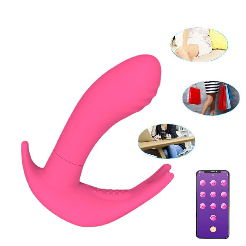 Wearable Butterfly Vibrator With App-Controlled Stimulation