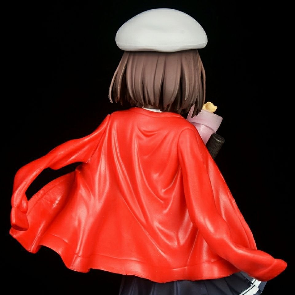Kato Megumi School Uniform Anime Figure With Cape