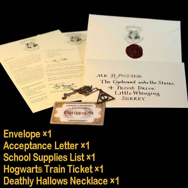 Wizard Gift Set With Marauder Map & Magical Keepsakes