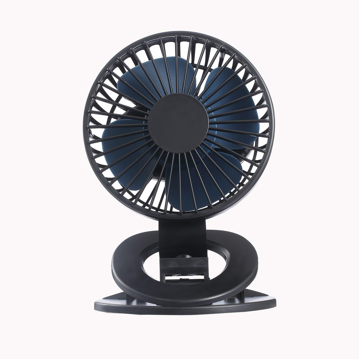 Clip-On Mini USB Desktop Fan, 360° Rotating Head