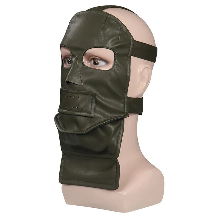 Riddler-Inspired Full-Face Cosplay Mask for Villain Looks