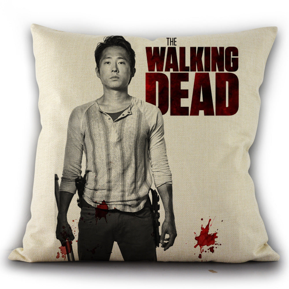 Walking Dead Throw Pillow Cover for Fan Living Rooms