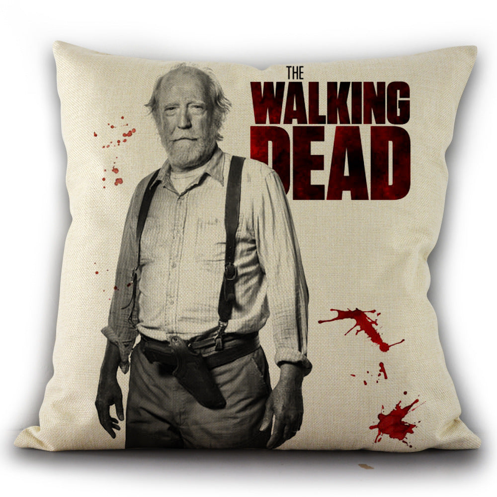 Walking Dead Throw Pillow Cover for Fan Living Rooms