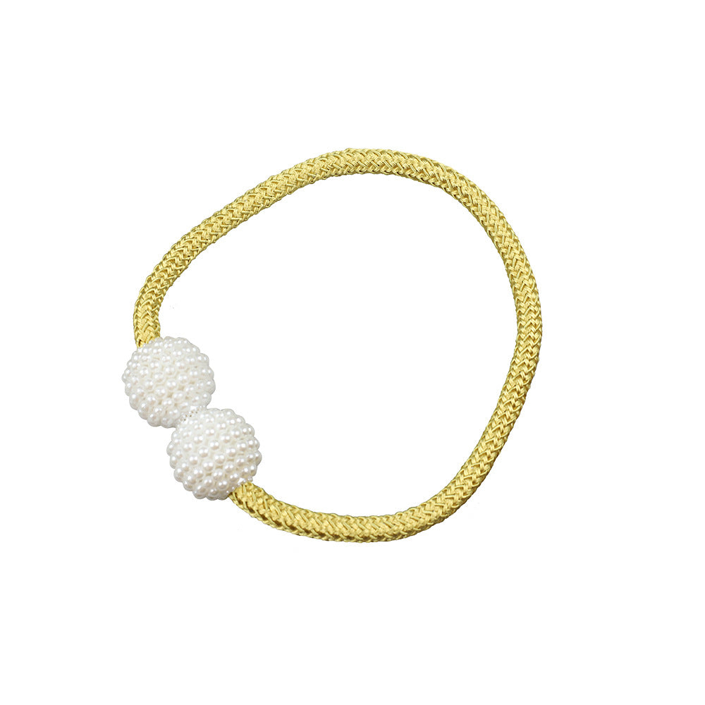 Magnetic Curtain Tieback for Elegant No-Drill Style