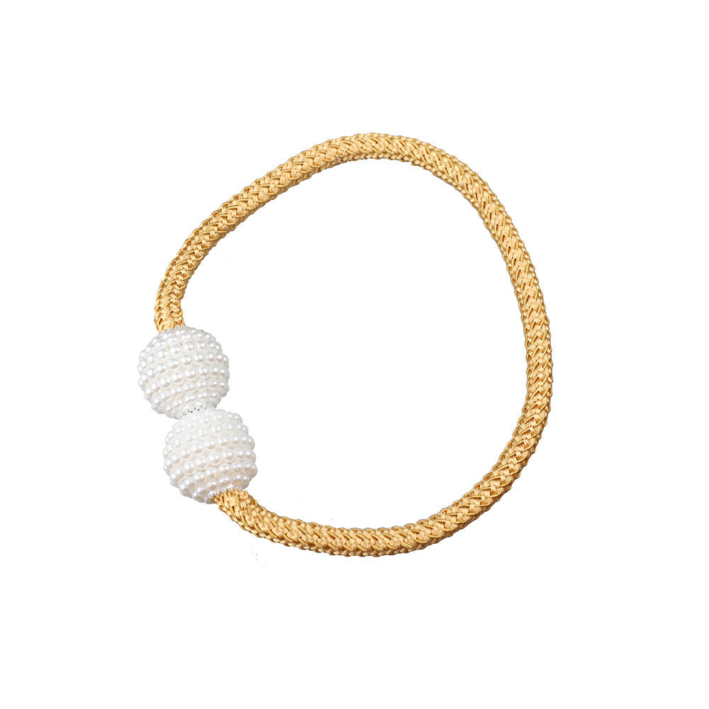 Magnetic Curtain Tieback for Elegant No-Drill Style