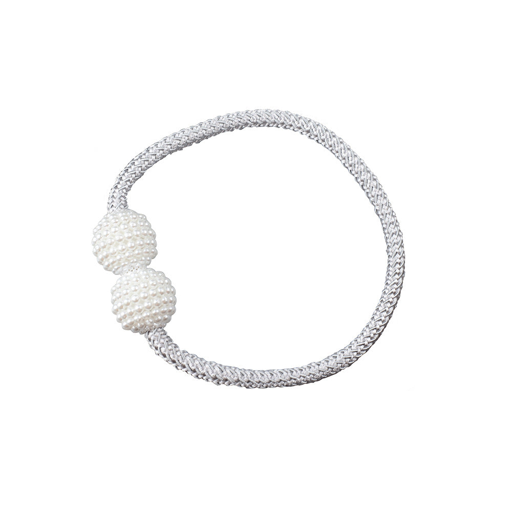 Magnetic Curtain Tieback for Elegant No-Drill Style