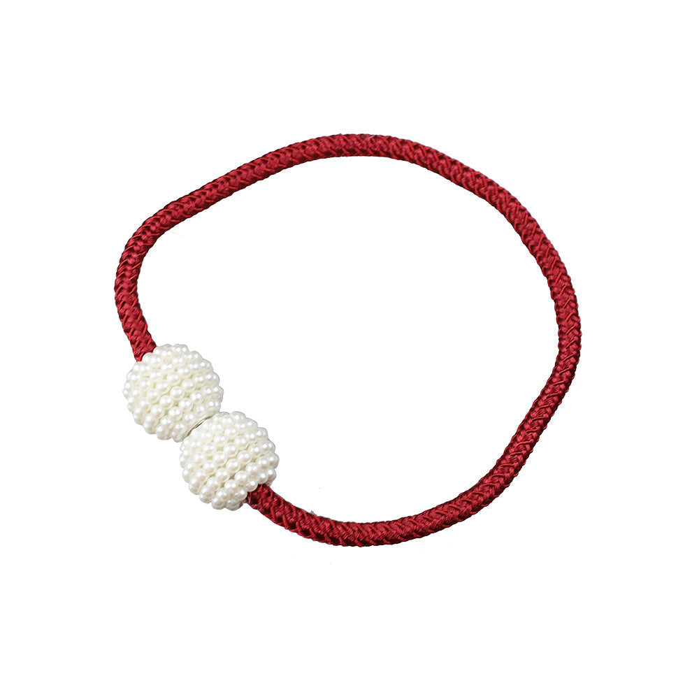 Magnetic Curtain Tieback for Elegant No-Drill Style