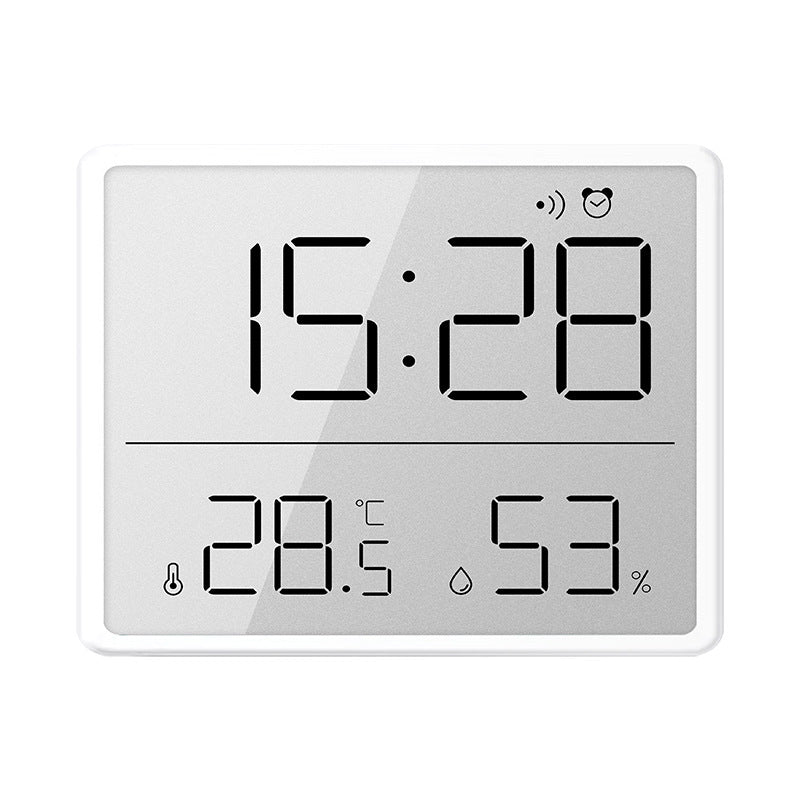 Digital Clock With Indoor Temperature & Humidity Display