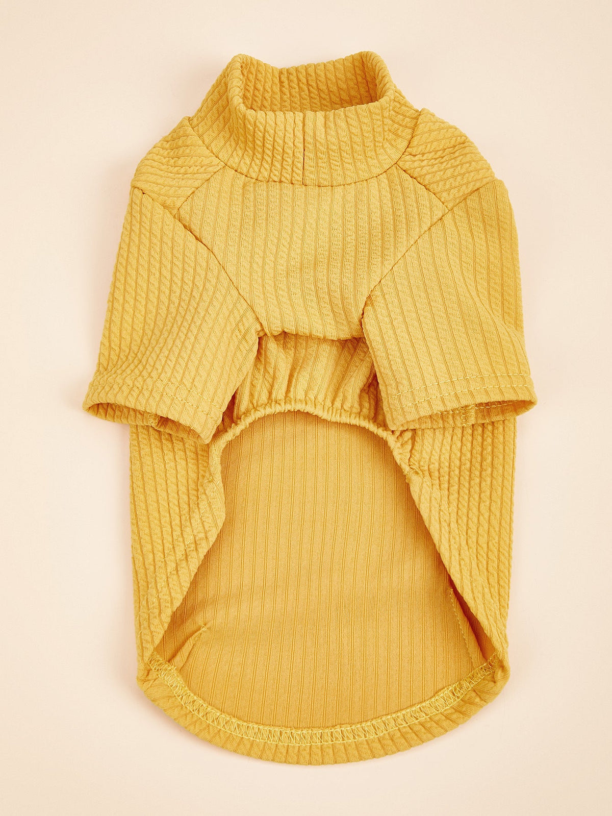 Ribbed Pet T-Shirt for Cozy, Polished Everyday Style