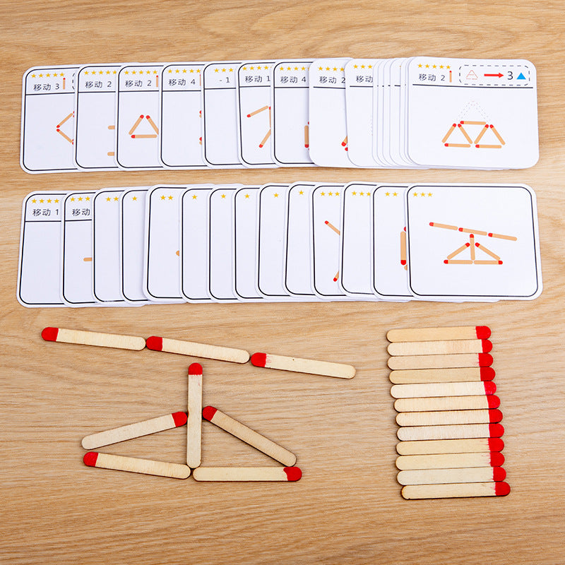 Matchstick Puzzle Game for Kids' Logic & Focus Skills