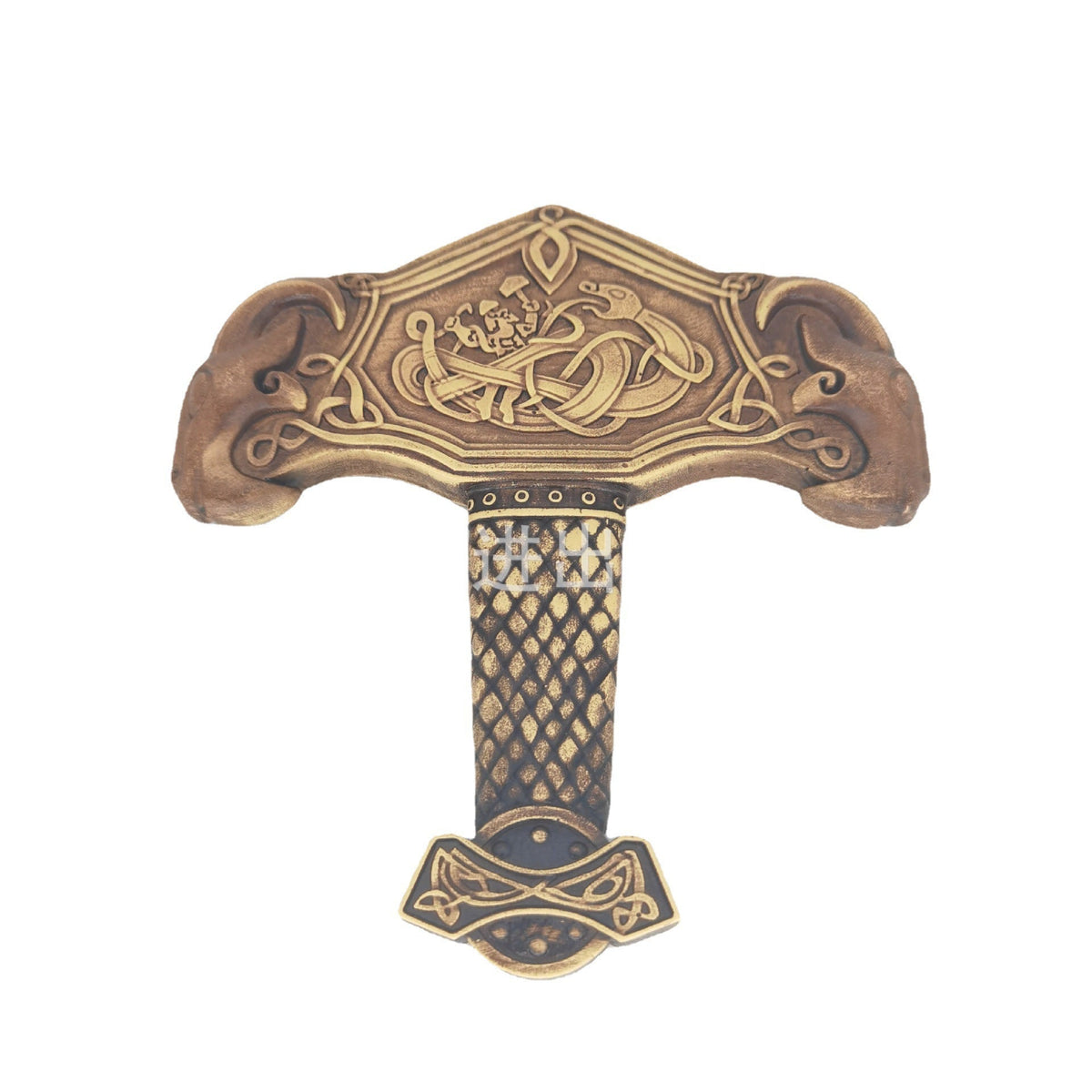Thor’s Hammer Altar Decor for Viking Norse Displays