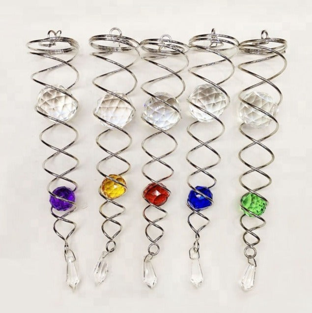 3D Crystal Wind Chime for Sparkling Outdoor Decor
