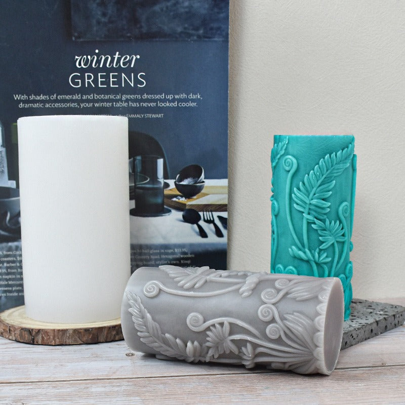 3D Flower Candle Mold for Sculpted Botanical Candles
