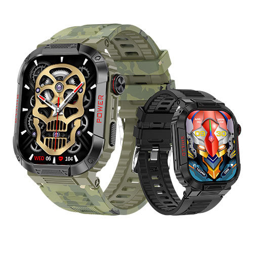 Rugged IP68 Outdoor Smartwatch with Bluetooth Calls