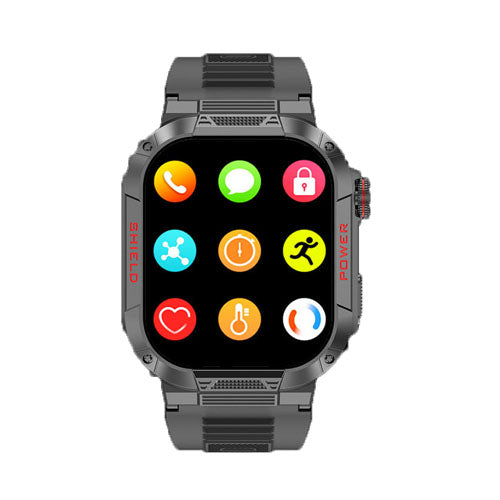 Rugged IP68 Outdoor Smartwatch with Bluetooth Calls