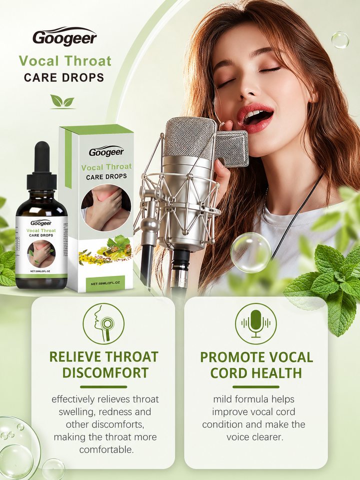 Natural Throat Care Drops — Fast Soothing Relief & Vocal