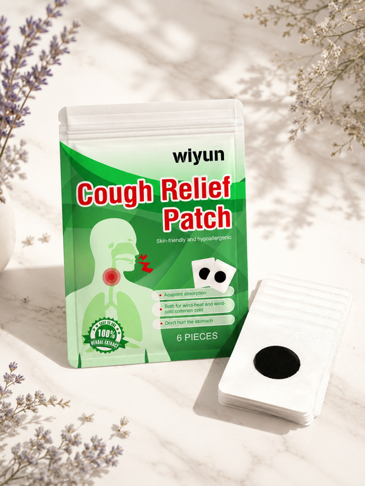 Throat Soothing Patch – Herbal Cough Relief for Dry, Itchy