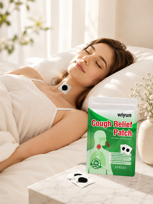 Throat Soothing Patch – Herbal Cough Relief for Dry, Itchy