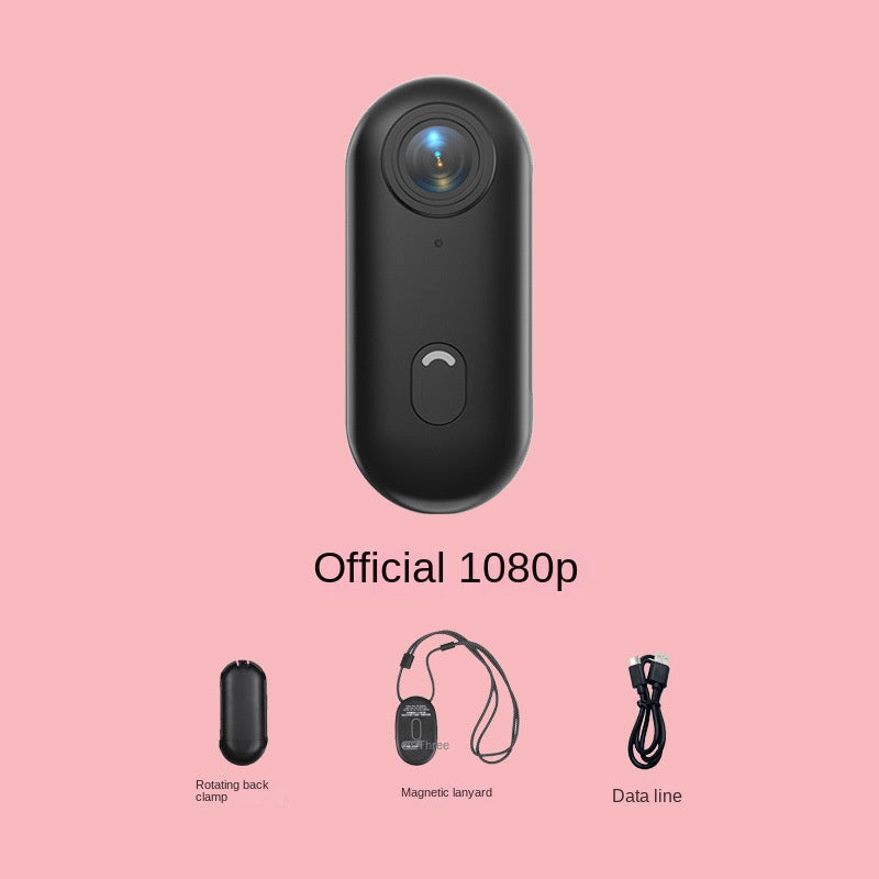 4K Thumb Camera with Magnetic Clip for Hands-Free POV