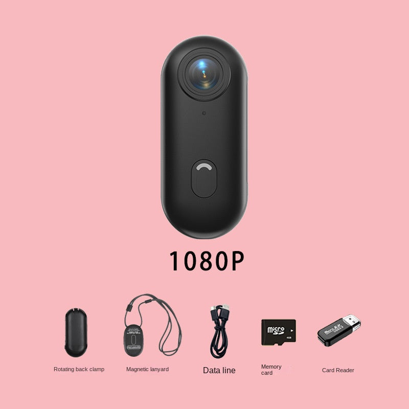 4K Thumb Camera with Magnetic Clip for Hands-Free POV