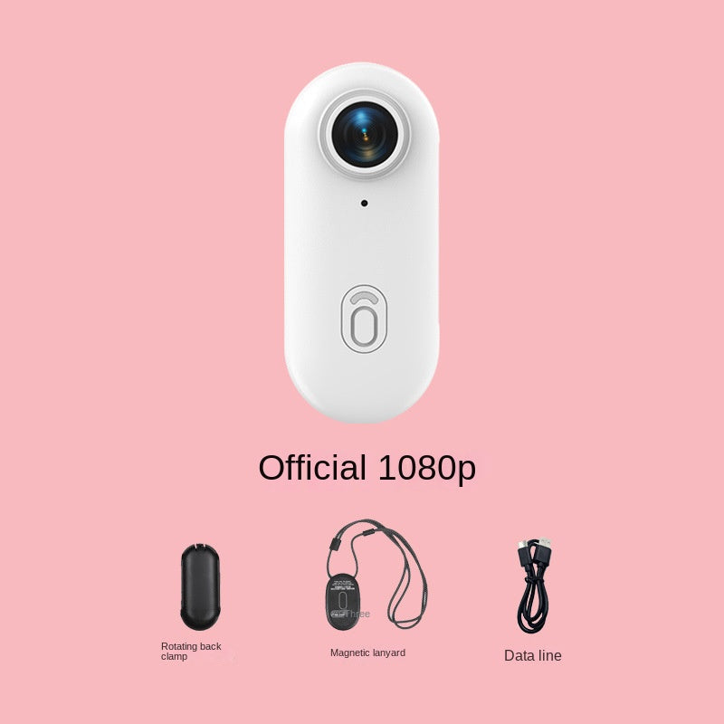 4K Thumb Camera with Magnetic Clip for Hands-Free POV