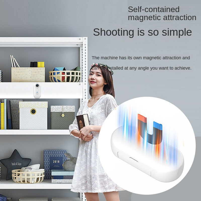 4K Thumb Camera with Magnetic Clip for Hands-Free POV