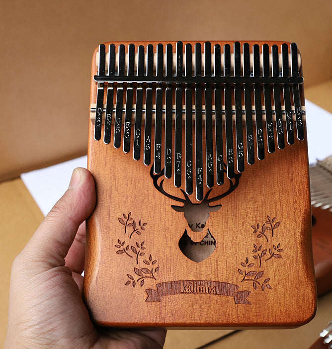 17-Note Kalimba Thumb Piano for Easy Beginner Music