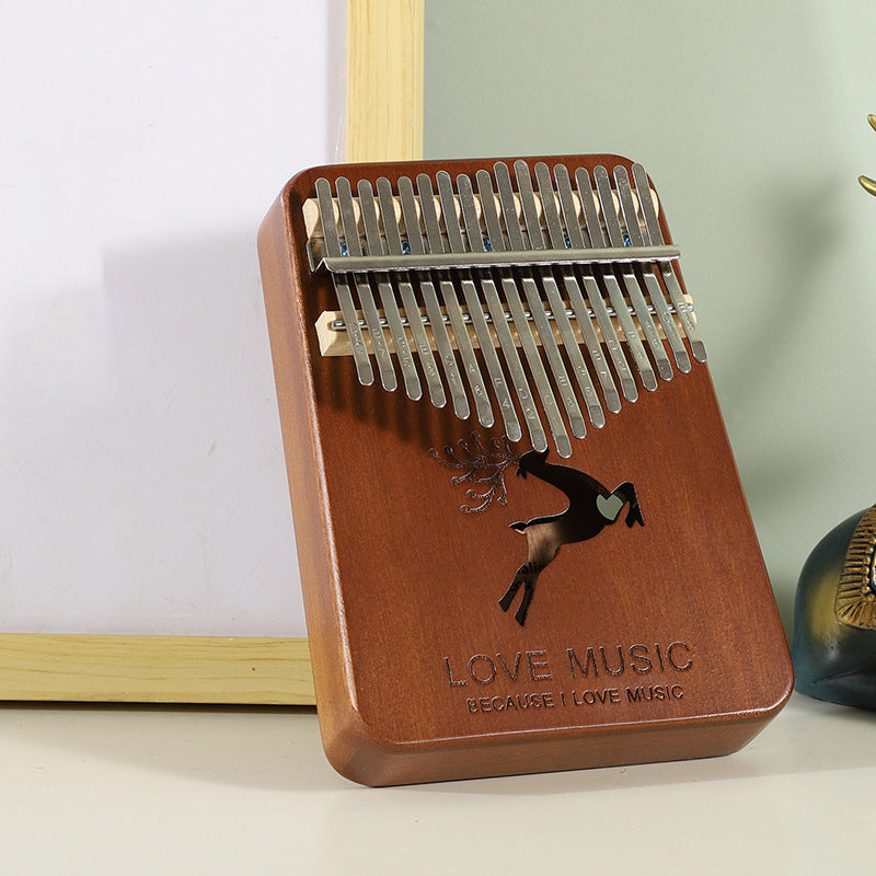 17-Note Kalimba Thumb Piano for Easy Beginner Music