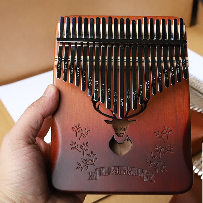 17-Note Kalimba Thumb Piano for Easy Beginner Music