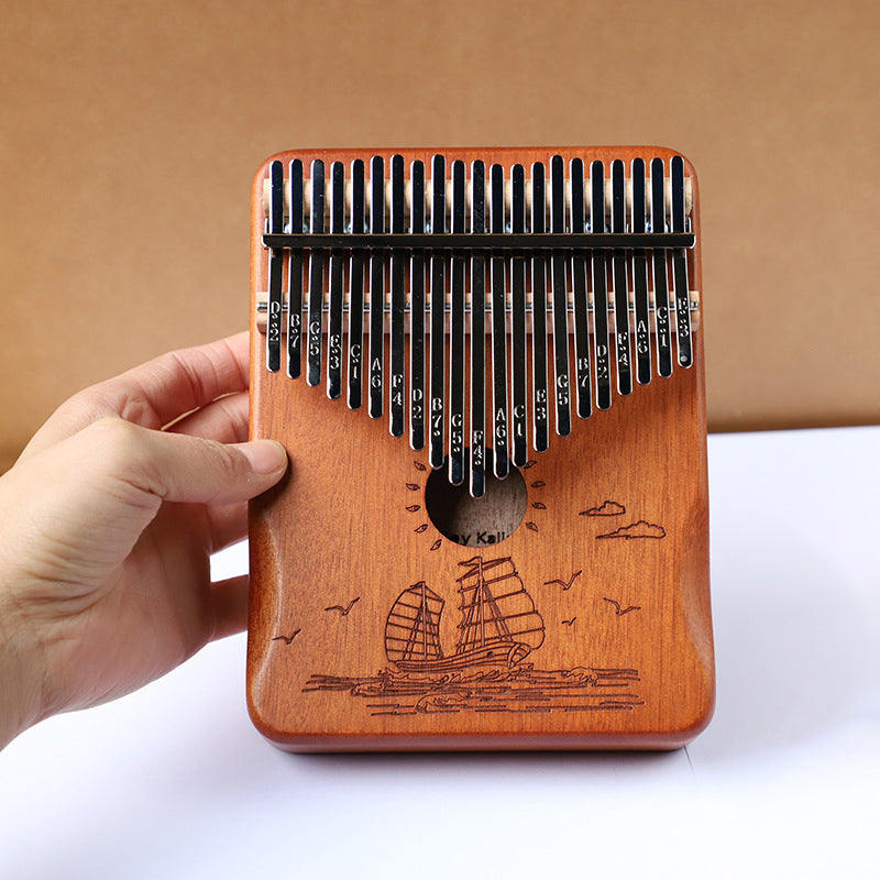 17-Note Kalimba Thumb Piano for Easy Beginner Music